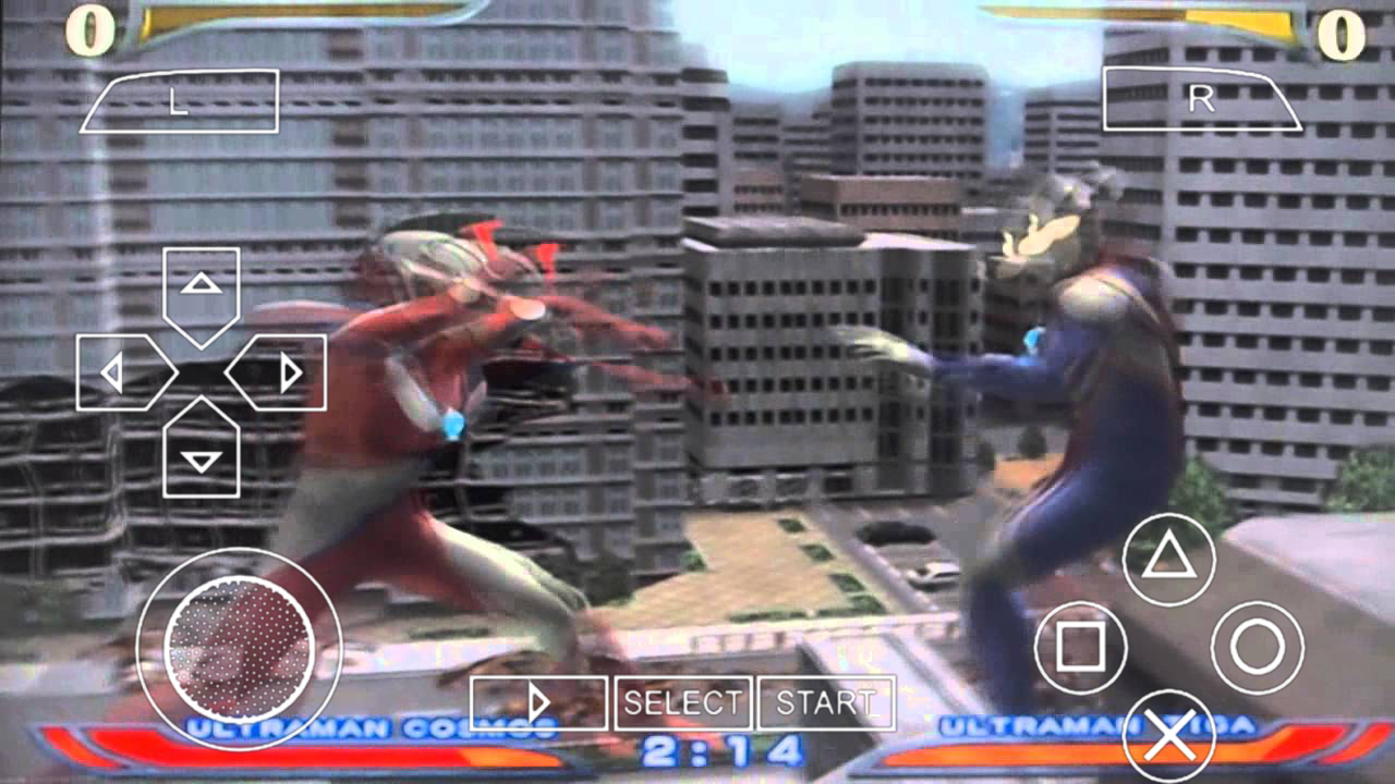 Download game ppsspp Ultraman fighting evolusi 3