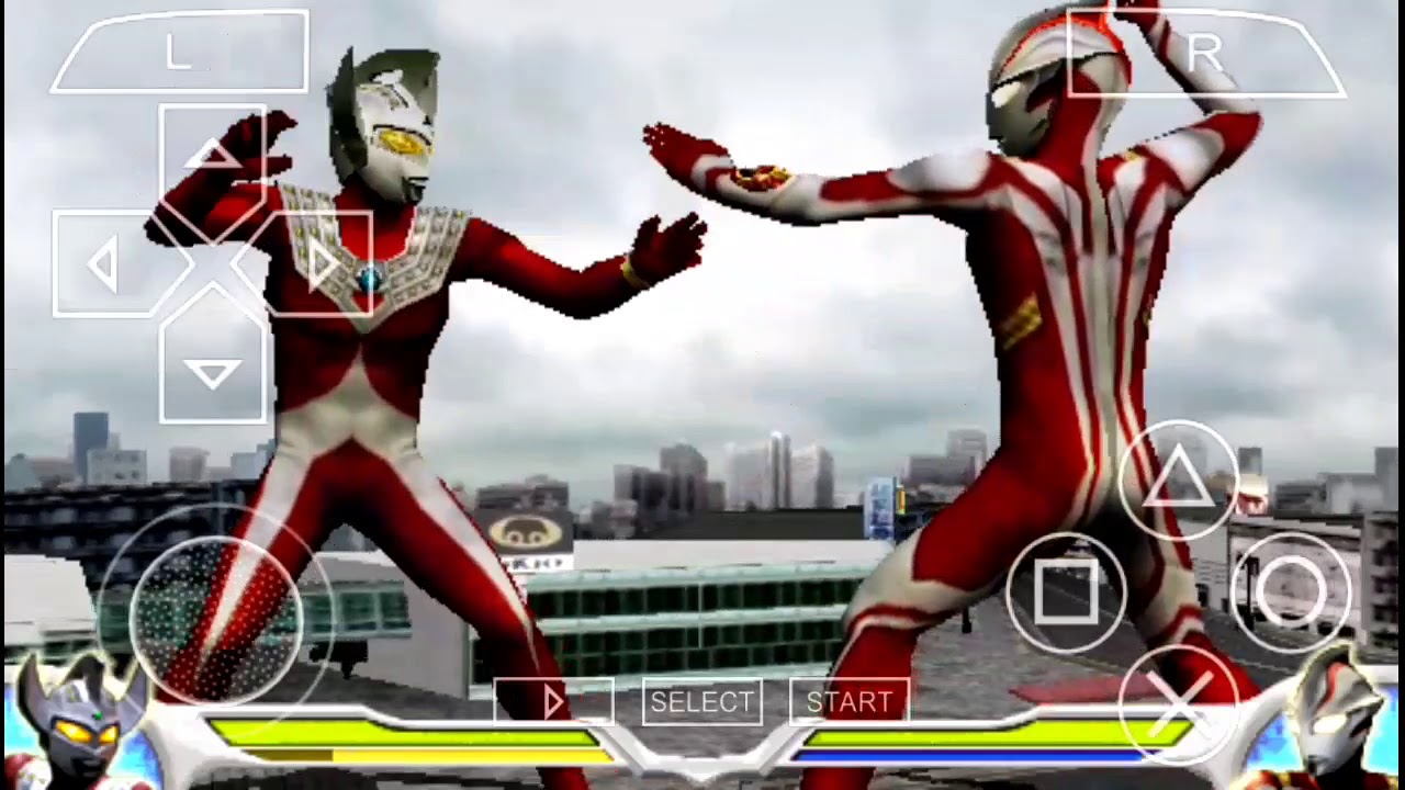 Download game ppsspp Ultraman fighting evolusi 3
